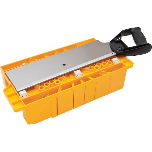 STANLEY® Clamping Mitre Box With Saw