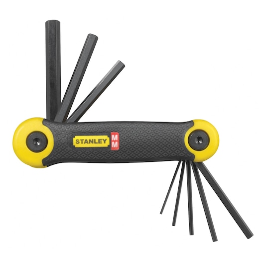STANLEY® Metric Folding Hex Key Set (8 pc.)