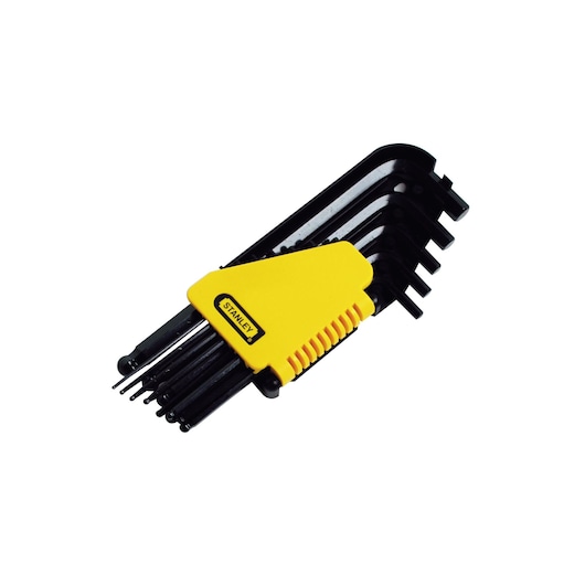 0-69-257, STANLEY® Hex Key  Metric Ball 1.5 - 12 mm Set of 8 pc., Beauty