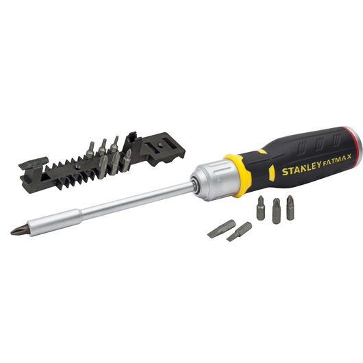 STANLEY® FATMAX® Regular Ratchet Screwdriver With 12 Bits