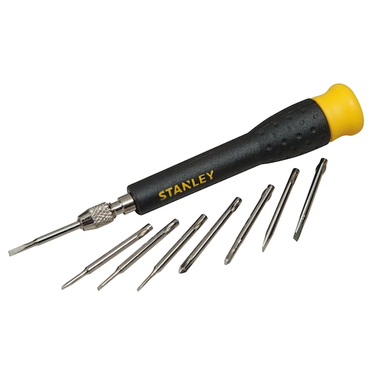 STANLEY® Precision Screwdrivers Multi-Blade Set (8 pc.)
