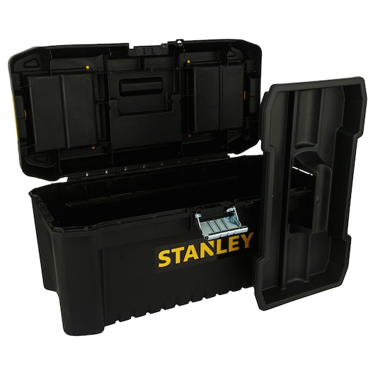 STANLEY® 16 in. Essential Tool Box With Metal Latches