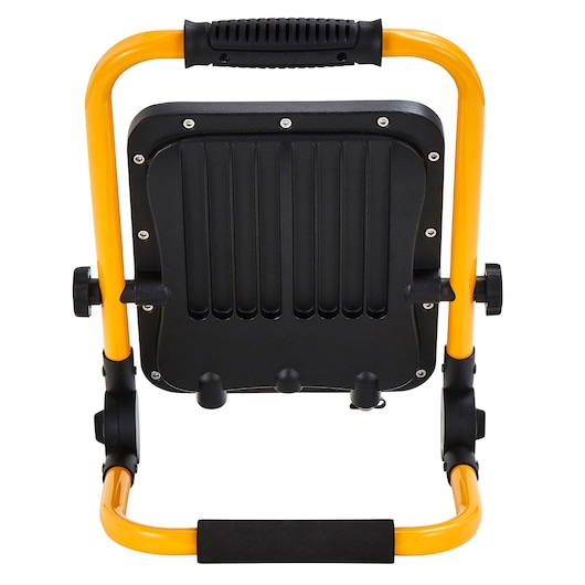 STANLEY SXLS37178E portable LED work light, photography of back view on white background.