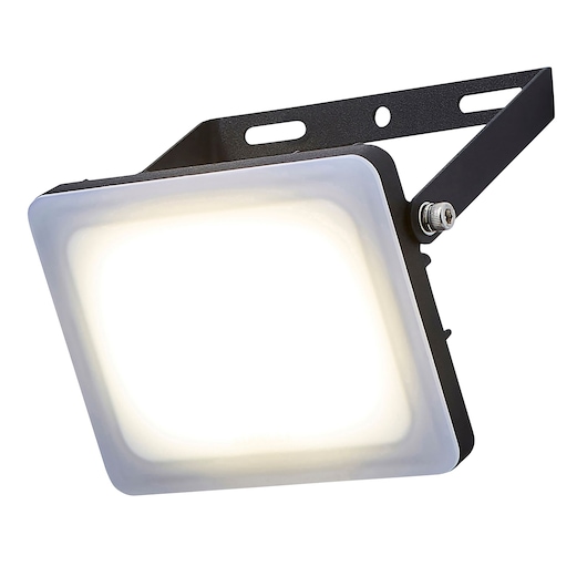 STANLEY SXLS38928E LED work light with black mounting bracket, angled front view on white background.