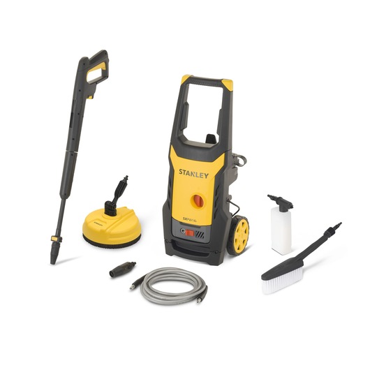 STANLEY® 1400W Electric Pressure Washer With Mini Patio Cleaner and Fixed Brush